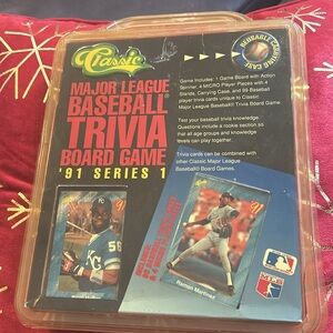 Classic Major League Baseball Trivia Board Game